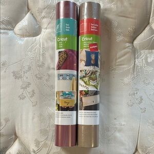 Cricut Vinyl and Faux Leather Roll Duo